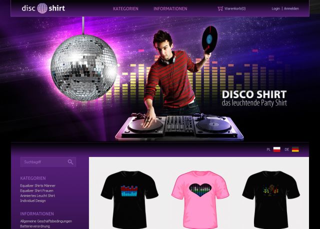 Disco Shirt screenshot