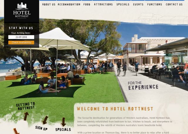 Hotel Rottnest screenshot