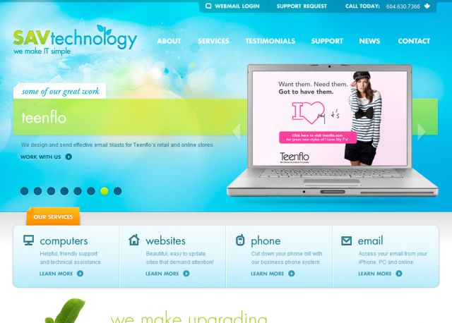 SAV Technology screenshot