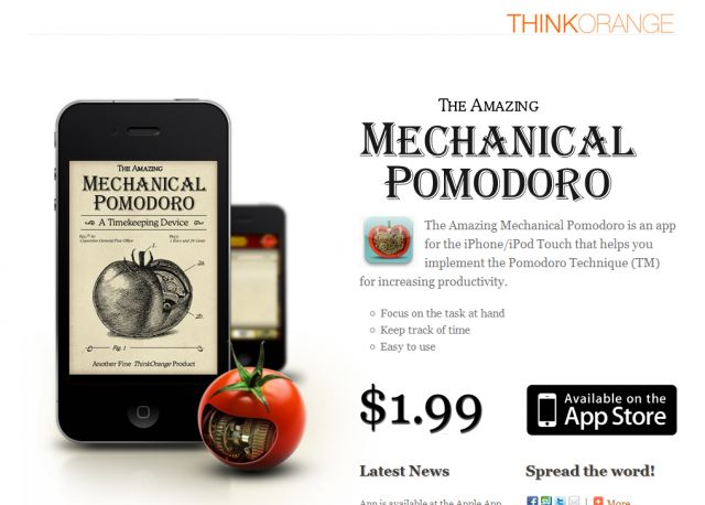 The Amazing Mechanical Pomodor screenshot