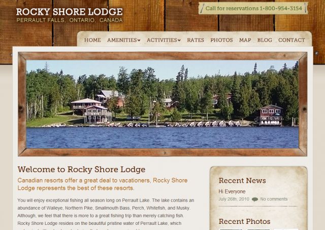 Rocky Shore Lodge screenshot