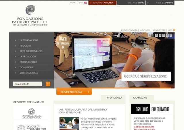 Fondazione Patrizio Paoletti screenshot