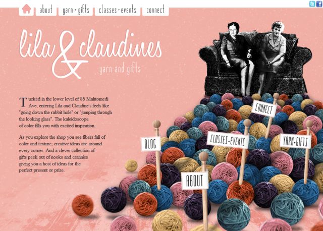 Lila & Claudine's Yarn & Gifts screenshot