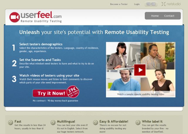 UserFeel screenshot