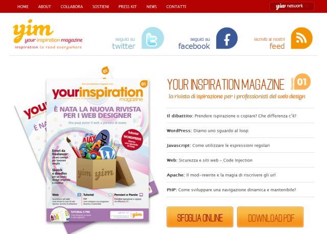 Your Inspiration Magazine screenshot