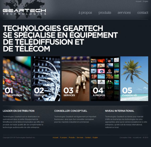 Geartech Technologies screenshot