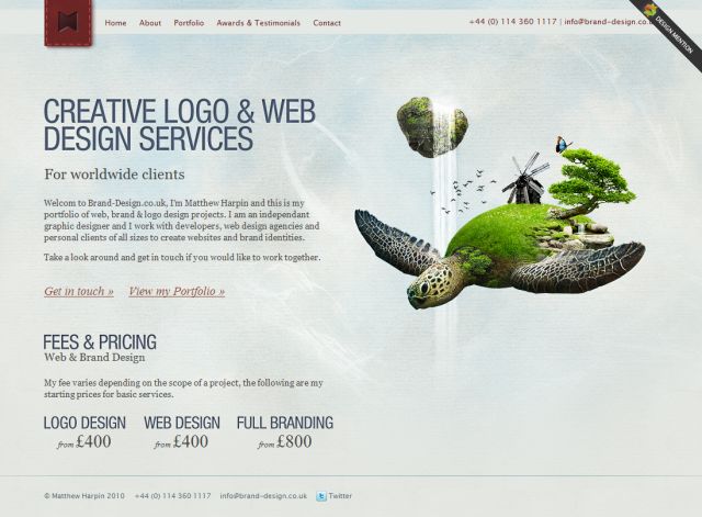 Brand Design screenshot