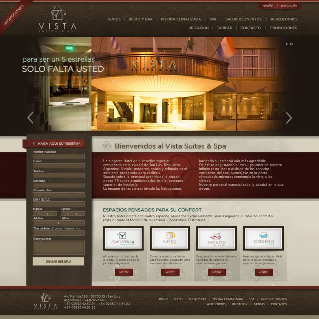 Hotel en San Luis screenshot
