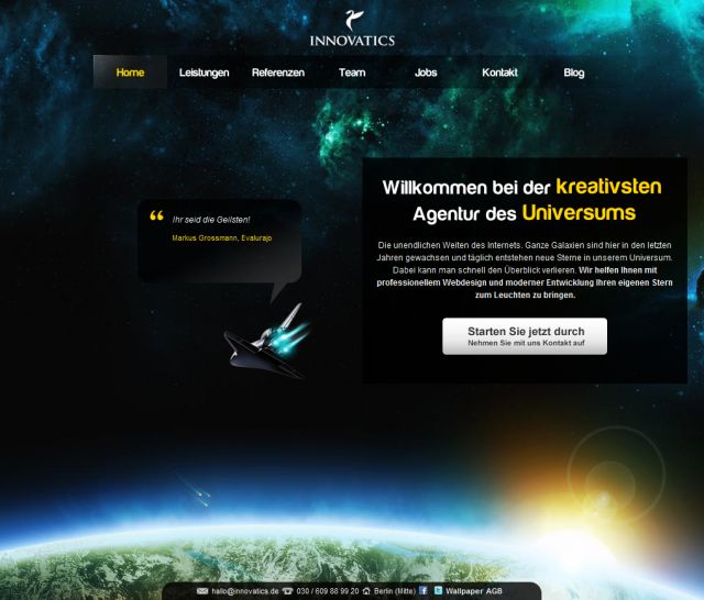 Innovatics Web & Design screenshot
