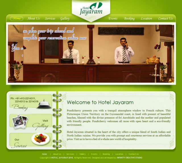 Hotel Jayaram screenshot