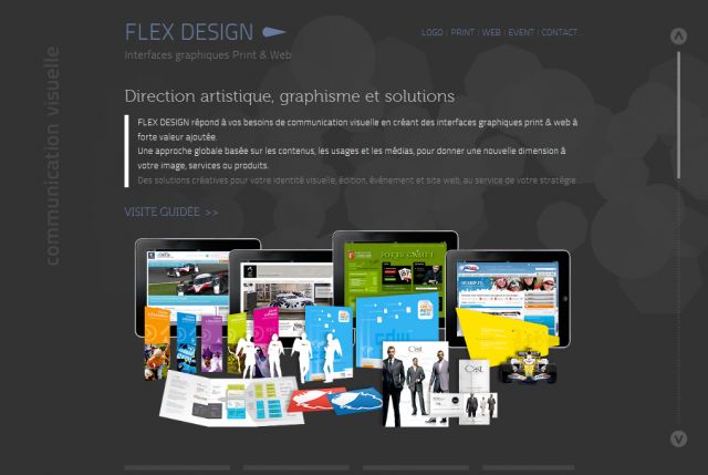 flex design screenshot