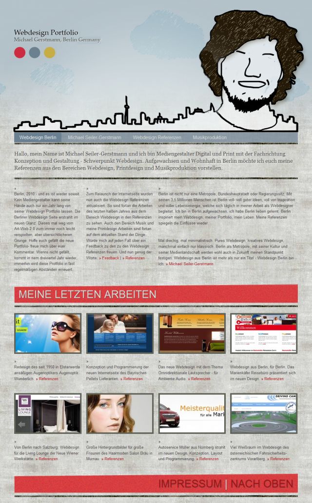 Michael Seiler Webdesign Berlin screenshot