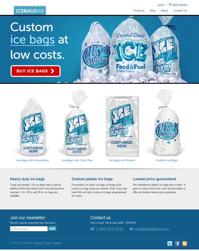 Ice Bags HQ screenshot