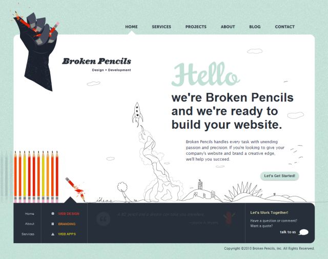 Broken Pencils, Inc screenshot