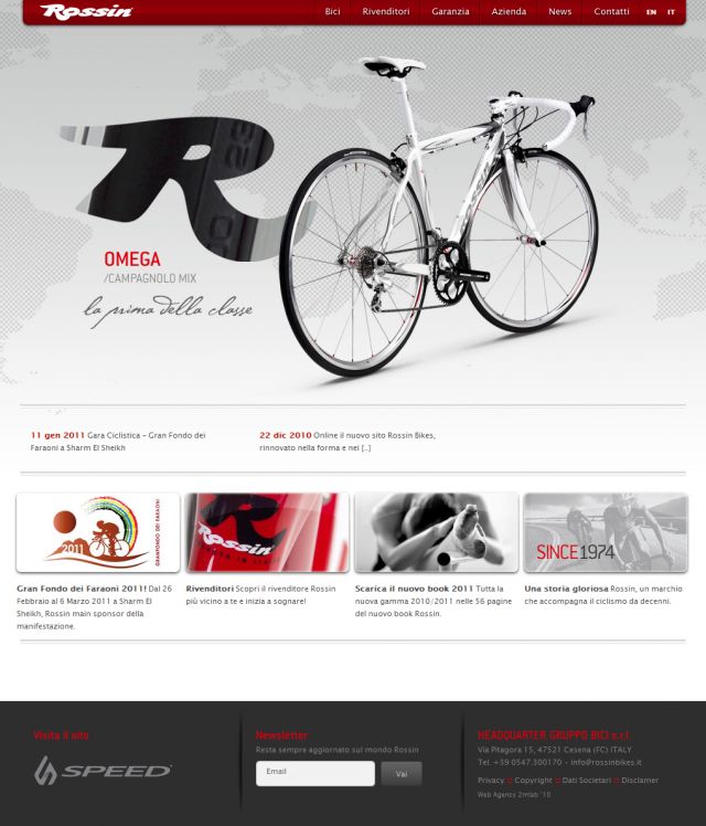 Rossin Bikes screenshot
