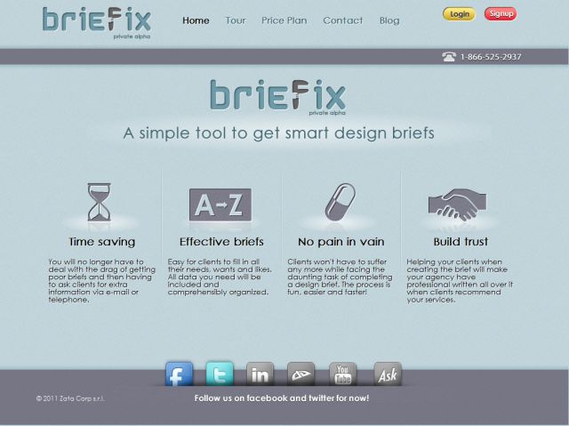 Briefix screenshot