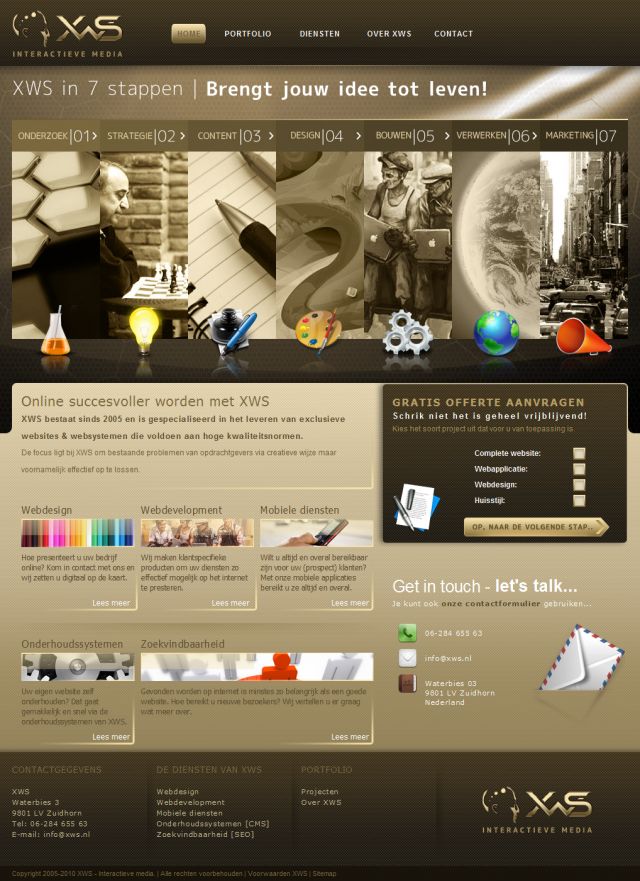 XWS Interactive media screenshot