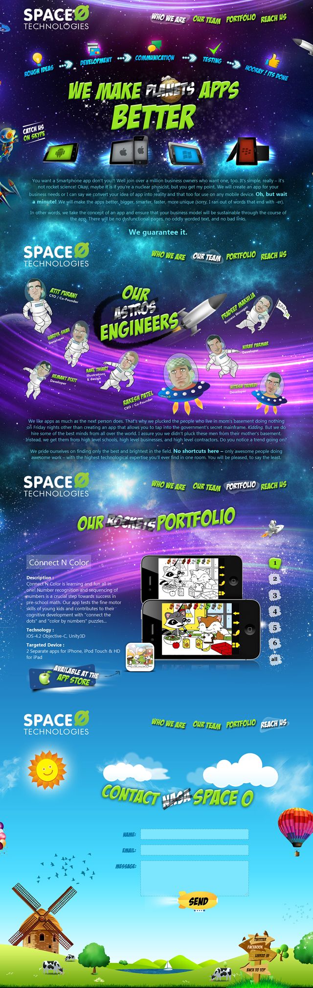 Space O Technologies screenshot