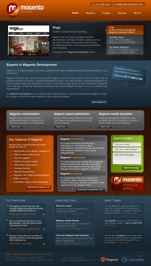 Magento Developer screenshot