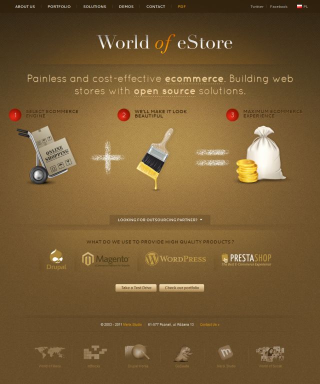 World of eStore screenshot