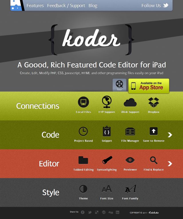 Koder App screenshot