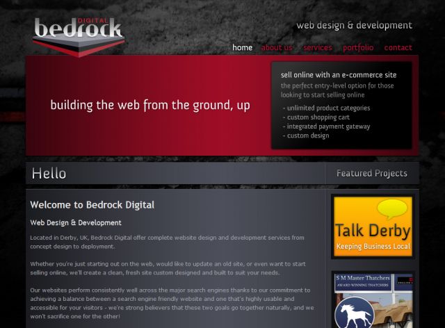 Bedrock Digital screenshot