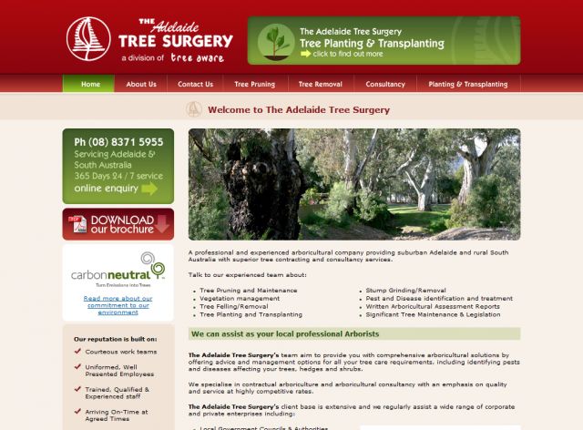 The Adelaide Tree Surgery screenshot
