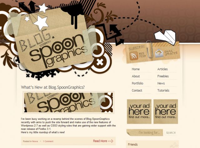 Blog.SpoonGraphics screenshot