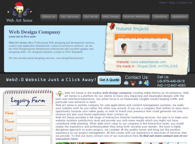 webartsense screenshot