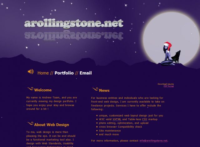 arollingstone.net screenshot