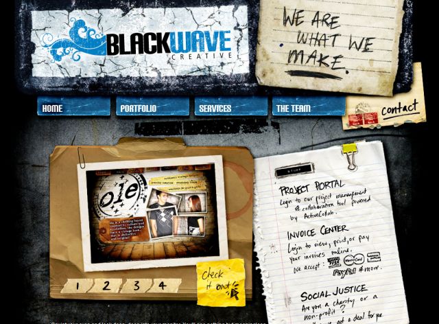 BlackWave Creative screenshot