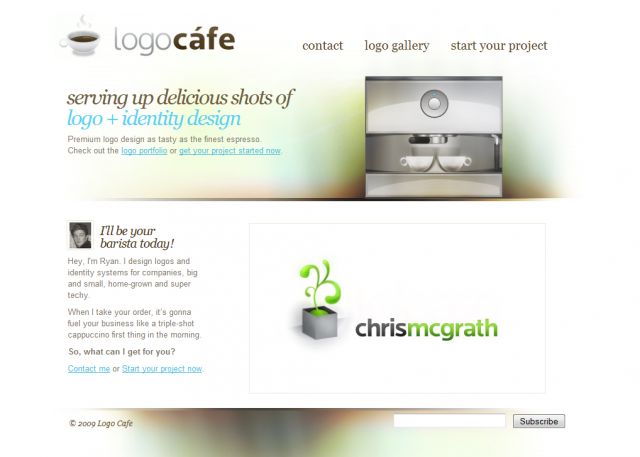 Logo Cafe screenshot