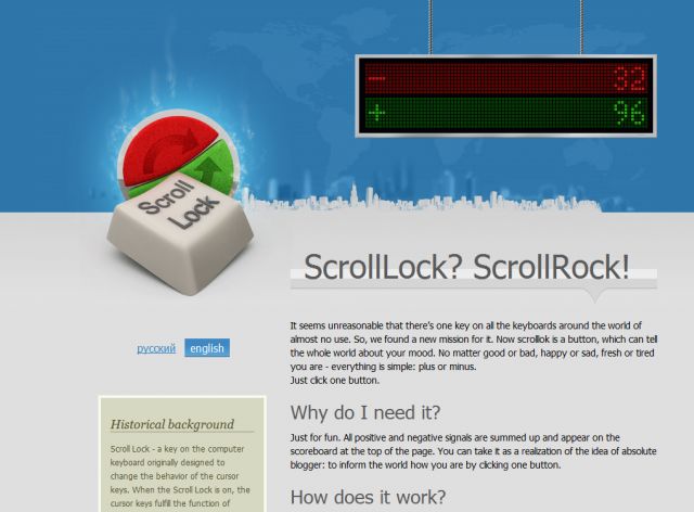 Scrolllock monitor screenshot