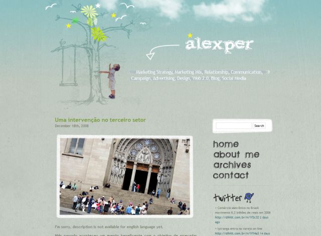 Alexper screenshot