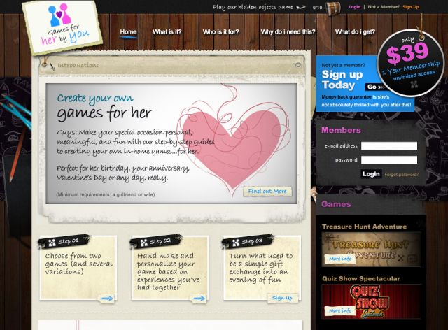 Games For Her By You screenshot