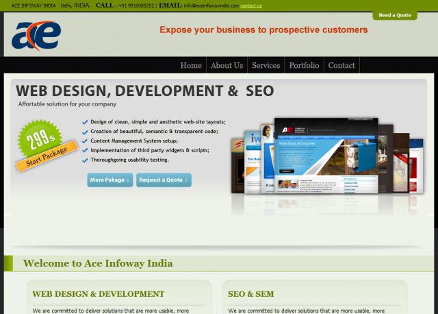 Ace Infoway India screenshot