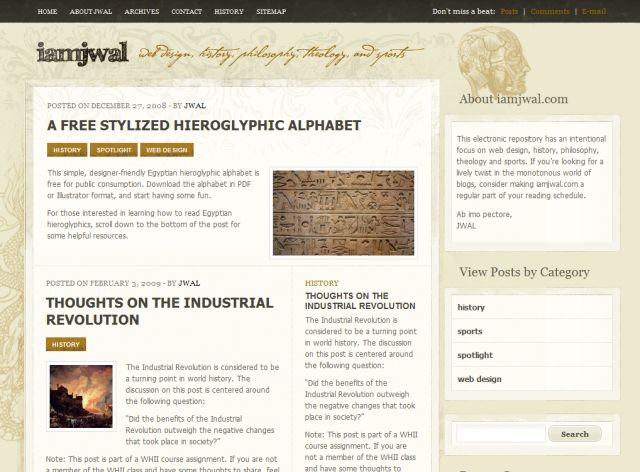 iamjwal.com screenshot