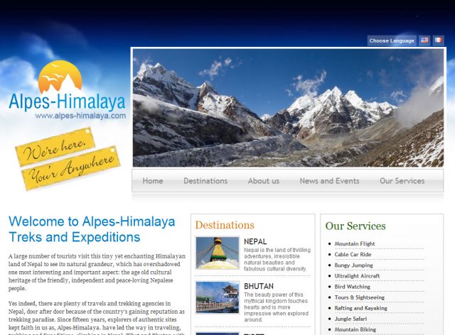 Alpes - Himalaya screenshot