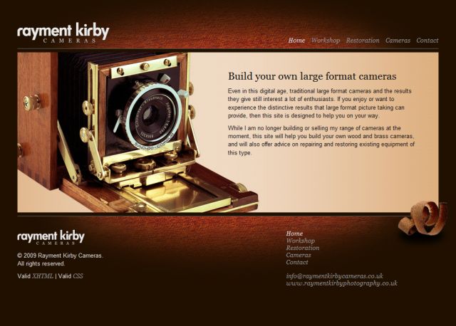 Rayment Kirby Cameras screenshot