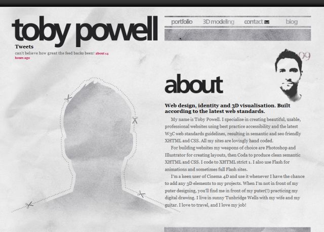 toby-powell.co.uk screenshot