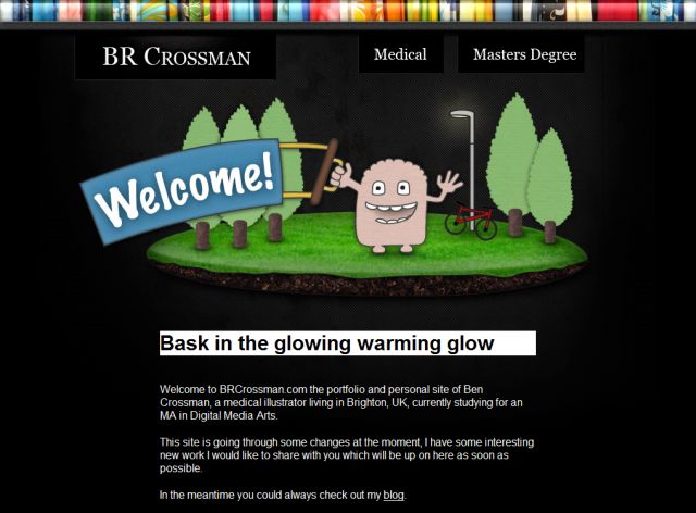 BRCrossman.com screenshot