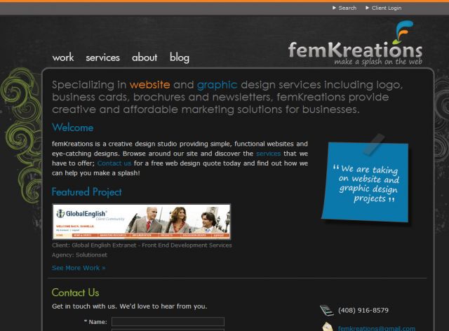 femKreations screenshot