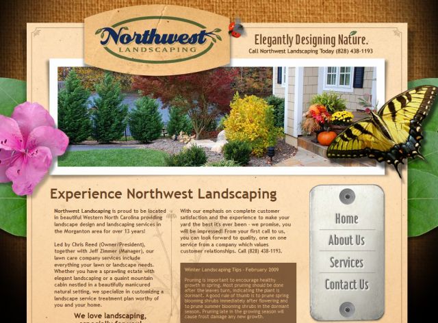 Northwest Landscaping screenshot