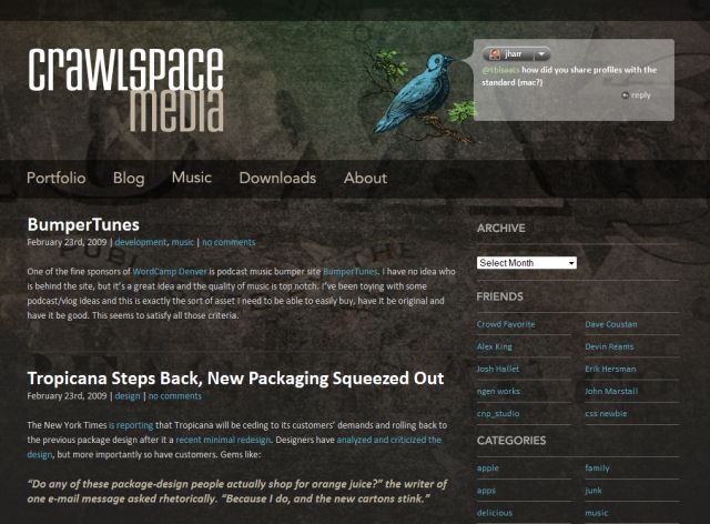 crawlspace|media screenshot