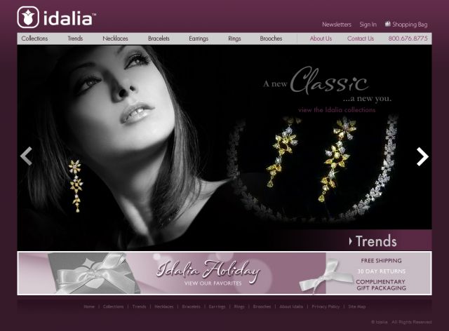 Idalia Fine Jewelry screenshot