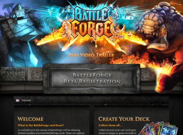 Battle Forge Card Hunt screenshot