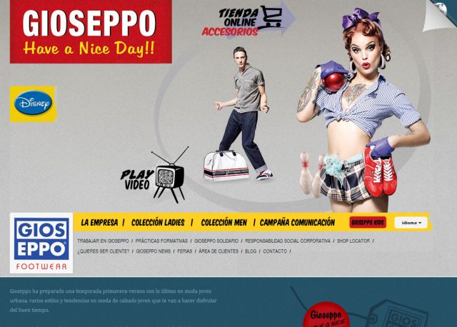 Gioseppo Footwear screenshot