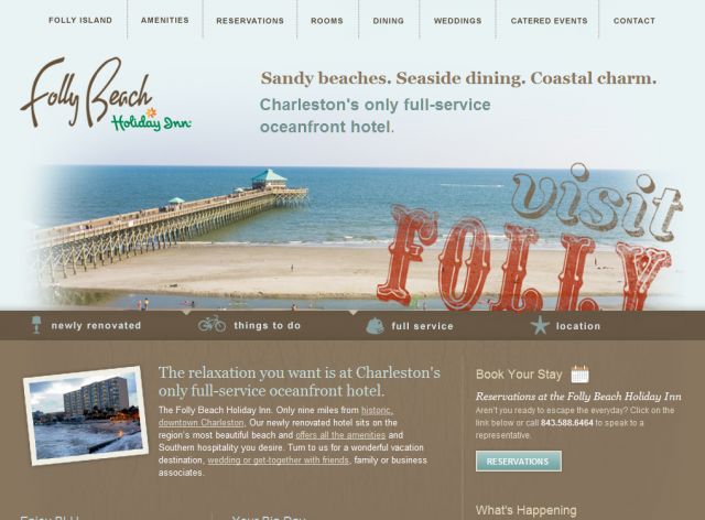 Folly Beach Hotel screenshot
