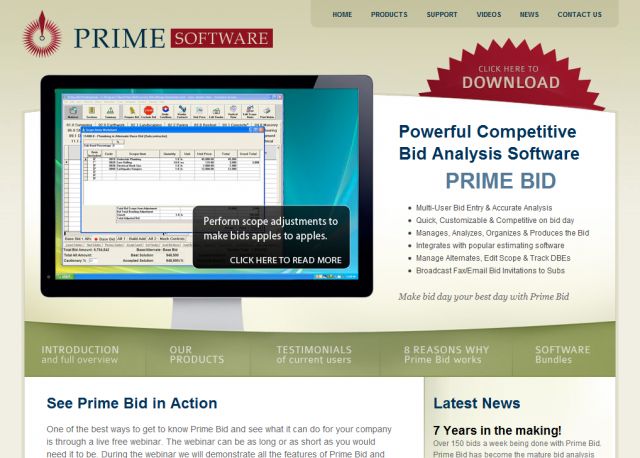 Prime Bid screenshot