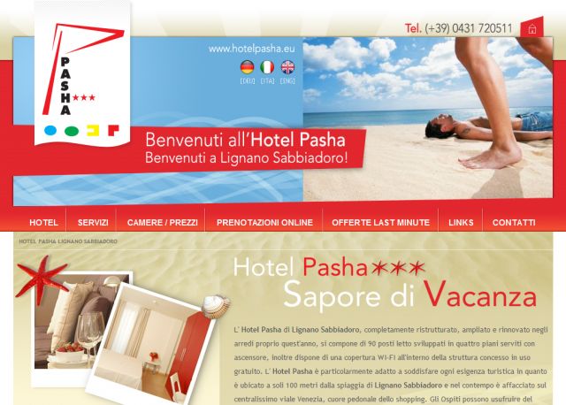 Hotel Lignano screenshot